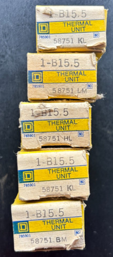 Square 5 overload - d, relay