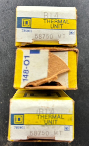 Square 14overload relay - d,
